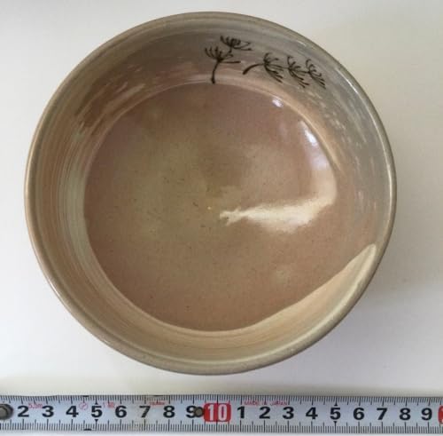 朝日窯 水草 平茶碗